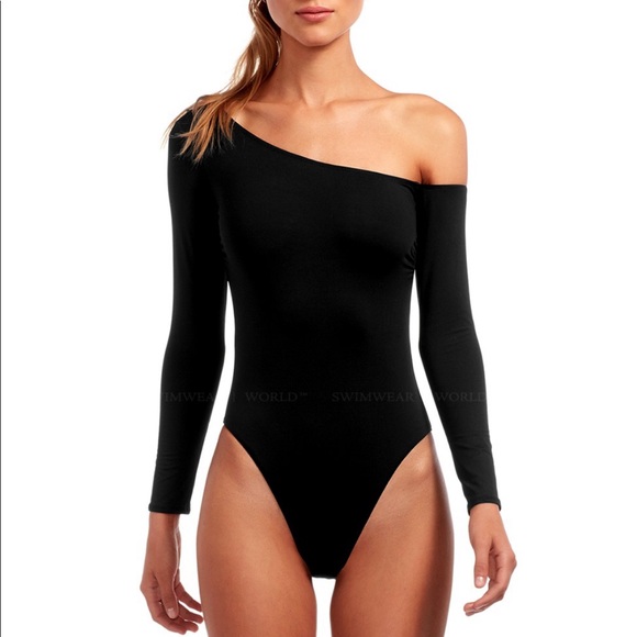 Vitamin A Other - Vitamin A Luna Bodysuit in Black EcoLux